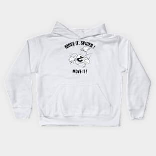 Beth the spider - the basketball (text version) Kids Hoodie